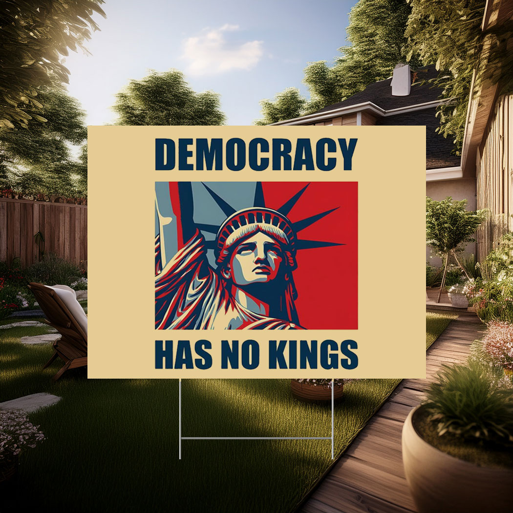 No King Subtle 8647 Anti DT Yard Sign