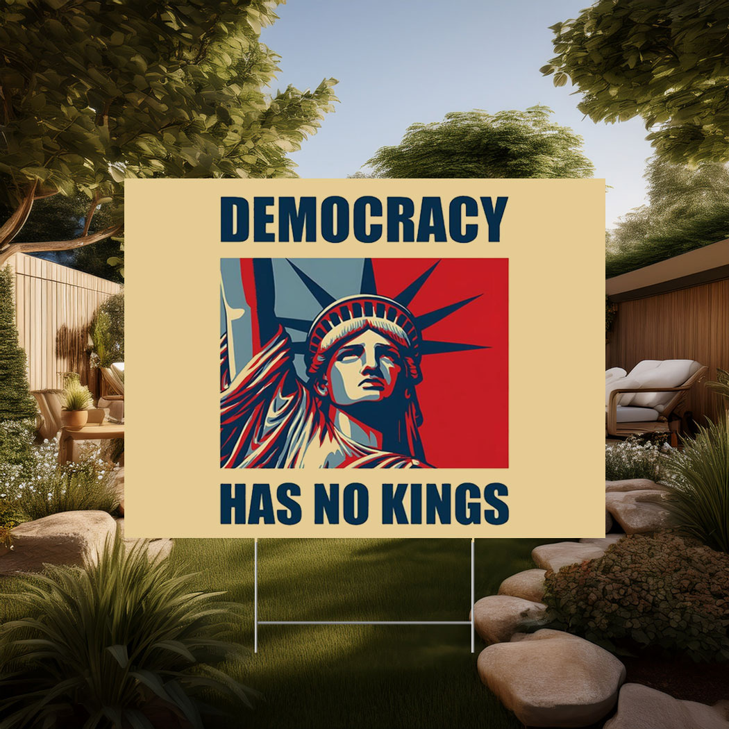 No King Subtle 8647 Anti DT Yard Sign